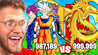 UNIVERSE 7 vs ALL GODS POWER LEVEL COMPARISON DBZ [upl. by Othello]