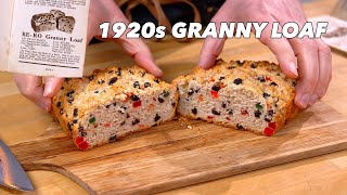 Make This 1920s Granny Loaf Recipe Old Cookbook Show [upl. by Amliv297]