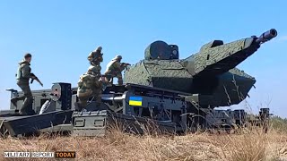 Killer Drone Ukraine Deploys 35mm Oerlikon Revolver Gun Mk3 [upl. by Shanie]