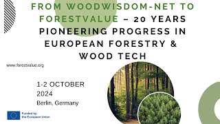 From WoodWisdomNet to ForestValue [upl. by Trevah698]