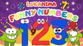 Nursery Rhymes 1 to 10 with funny fruitsEğlenceli meyveler ile sayıları öğreniyoruznurseryrhymes [upl. by Mary]