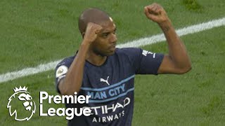 Fernandinho puts cherry on top of Manchester City win  Premier League  NBC Sports [upl. by Bocaj]