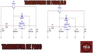 AUMENTA LA CORRIENTE DE TUS REGULADORES DE TENSIÓN DE MANERA FÁCIL  TRANSISTOR DE PASO PNP Y NPN [upl. by Genevra]