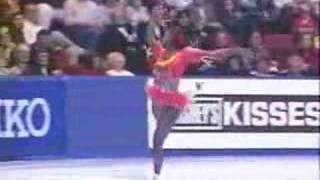 Surya Bonaly 1994 Skate America Freeskate [upl. by Bently]