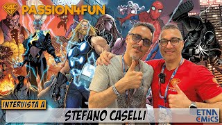 Intervista a STEFANO CASELLI  Etna Comics 2024 [upl. by Dincolo716]