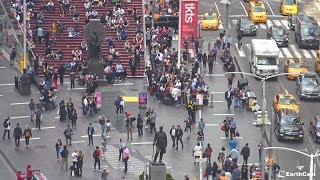 EarthCam Live Times Square Crossroads Cam [upl. by Pears499]