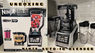 UNBOXING NINJA PROFESSIONAL BLENDER WITH AUTOIQ [upl. by Sully]