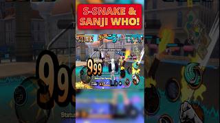 S HAWK 🦅 VS EGGHEAD SANJI amp S SNAKE 🐍  One Piece Bounty Rush OPBR SS League Battle [upl. by Salvador]