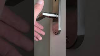 Door latch installation firedoor internaltrade doors work [upl. by Carothers634]