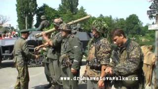 Bailey Bridge 2008  battle reenactment rekonstrukce bitvy Overloon 1944  Hradec Králové [upl. by Ian]