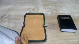 Jw Bible leather cover for Jehovas witnesses [upl. by Zerat]