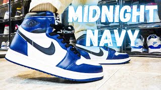 EARLY REVIEW JORDAN 1 MIDNIGHT NAVY [upl. by Azilef]