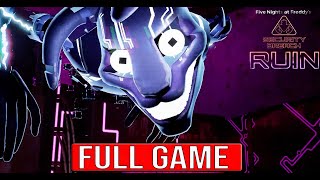 FIVE NIGHTS AT FREDDYS SECURITY BREACH RUIN DLC Full Gameplay Walkthrough  No Commentary FNAF [upl. by James745]