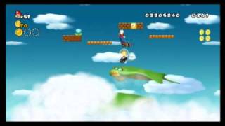 New Super Mario Bros Wii  Star Coin Location Guide  World 55  WikiGameGuides [upl. by Martens731]