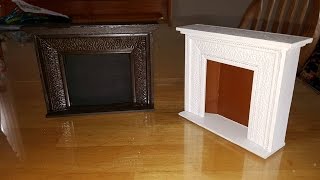 DIY Miniature Fireplace [upl. by Seline258]