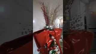 Como hacer moño coquet para arbol de navidad [upl. by Haliak]