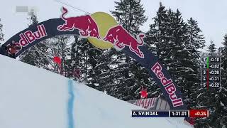 Horrible Ski Downhill crash Streif Kitzbühel Hahnenkamm [upl. by Evadnee365]