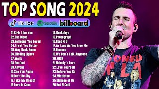 Maroon 5 Ed Sheeran Justin Bieber Taylor Swift Charlie Puth Rihanna💥Billboard Hot 100 [upl. by Mehala508]