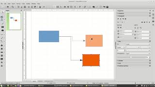 LibreOffice Draw  Glue points and Connectors [upl. by Mor]