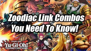 YuGiOh Zoodiac Link Combos You Need To Know [upl. by Yla]