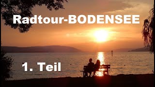 Radtour um den Bodensee Teil1 KonstanzStein am Rhein [upl. by Cadman]