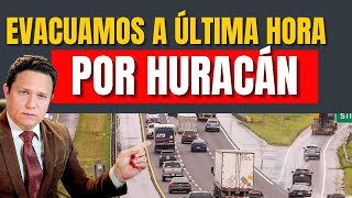 ME TOCÓ EVACUAR ANTE AMENAZA DE VIENTOS DE MÁS DE 120 MPH DE HURACÁN MILTON [upl. by Madonna]