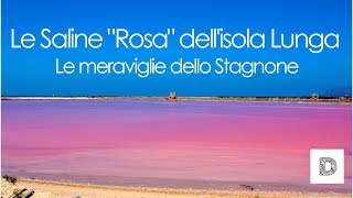 Le meraviglie dello Stagnone  Le Saline “Rosa” dell’Isola Lunga Marsala [upl. by Eltsryk]