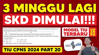 SOAL TIU CPNS 2024 TERBARU [upl. by Satterfield]