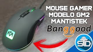 Mouse Gamer Mantistek GM2  Análisis En Español  Banggood  ¿Vale La Pena [upl. by Petrie]