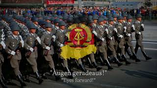 quotAugen Geradeausquot  East German Soldier Song High Quality [upl. by Anehc]