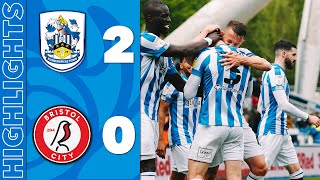 HIGHLIGHTS  Huddersfield Town vs Bristol City [upl. by Ashatan]