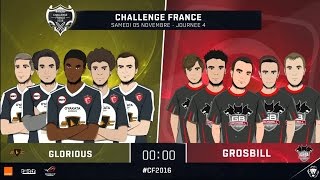 Grosbill vs ECorp Glorious Partie 2  Phase de groupe  Challenge France 2016 [upl. by Atil]