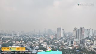 PHILIPPINES Live Camera Aug 19 2024 MON Sunset Weather CAM Manila 1200PM  Lofi [upl. by Enirahtak]