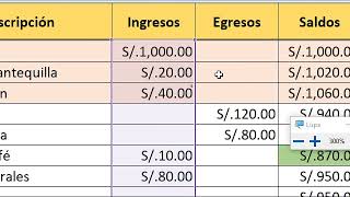 Como llevar la contabilidad de un negocio pequeño con Excel [upl. by Oilla]