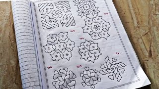 புள்ளி கோலங்கள் Easy dot kolam designs for beginners Easy rangoli Easy Dot kolam muggulu [upl. by Egas179]