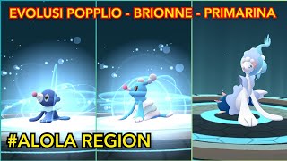 EVOLUSI POKEMON POPPLIO  BRIONNE  PRIMARINA  IV 100 LEVEL 35 [upl. by Ardnoel134]