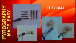 Wood burning for beginners  How to Use the Shader Pen Tip  pyrography tutorial [upl. by Plumbo]