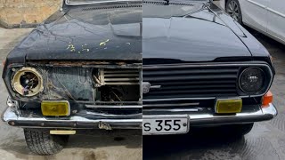 Restoration of an old car Restoration of an old Volga GAZ 24 [upl. by Flosi]