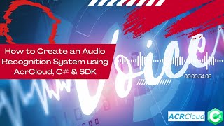 C Programming amp AcrCloud SDK Develop Your Own Audio Recognition System [upl. by Nahttam]