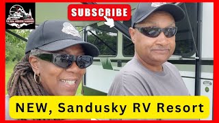 The New Sandusky RV Resort in Ohio  4th of July Weekend [upl. by Mehcanem]