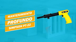 MANTENIMIENTO PROFUNDO PISTOLA SIMPSON PT22 [upl. by Luas]