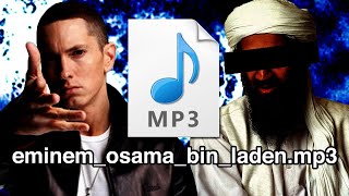 The Mysterious Eminem Song  The Bin Laden Diss [upl. by Herrington686]