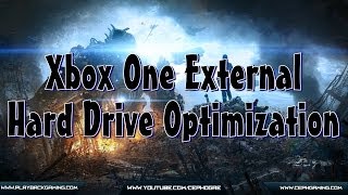 Xbox One External Hard Drive Optimization [upl. by Aneerehs]