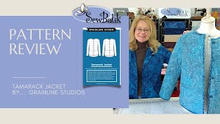 Pattern Review  The Tamarack Jacket Pattern designed by Grainline Studio [upl. by Imik341]