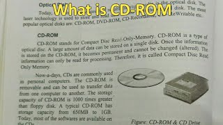 What is CDROM [upl. by Onaicul]