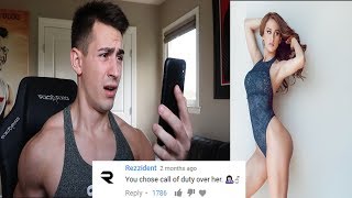 REACTING TO HATE COMMENTS ABOUT MY BREAKUP W YANET [upl. by Mellman796]