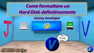 Come formattare un Hard Disk definitivamente [upl. by Burtie]