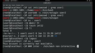 Useradd Command in linux 01 [upl. by Elkin]