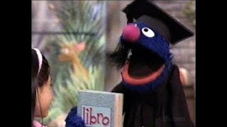 Sesame Street Spanish Word of the Day quotlibroquot [upl. by Hanas7]