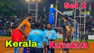 Fighting Match 🔥 Kerala Vs Karnataka 💥 Set 2  Vajpayee Cup [upl. by Emmott412]